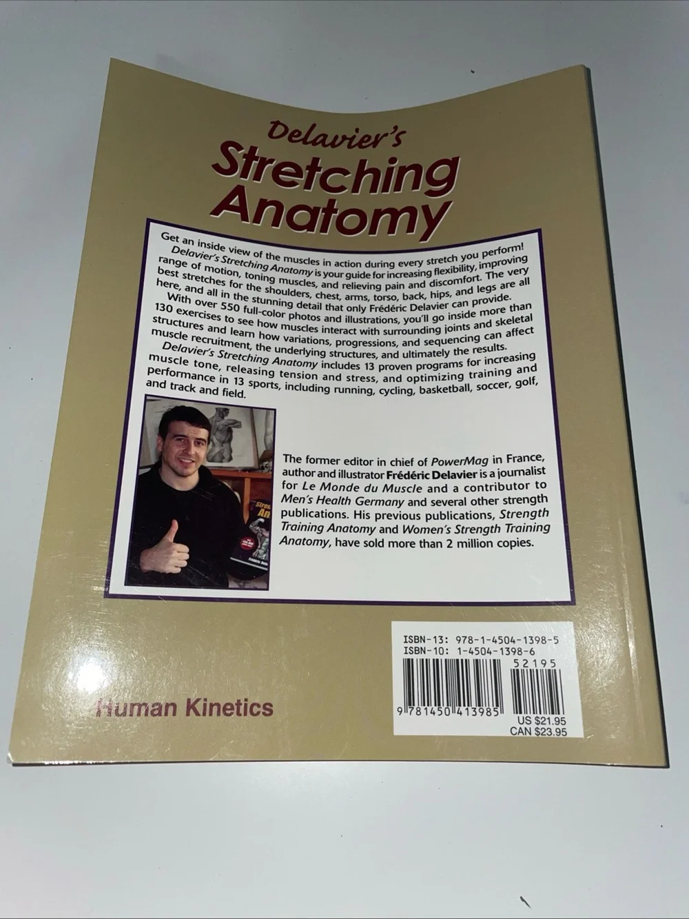 Delavier's Stretching Anatomy by Frédéric Delavier, Michael Gundill and...